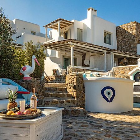 Manolia Luxury Private House By Mykonian Kazarte Villa Kalo Livadi Exterior foto