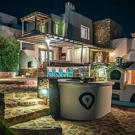 Manolia Luxury Private House By Mykonian Kazarte Villa Kalo Livadi Exterior foto
