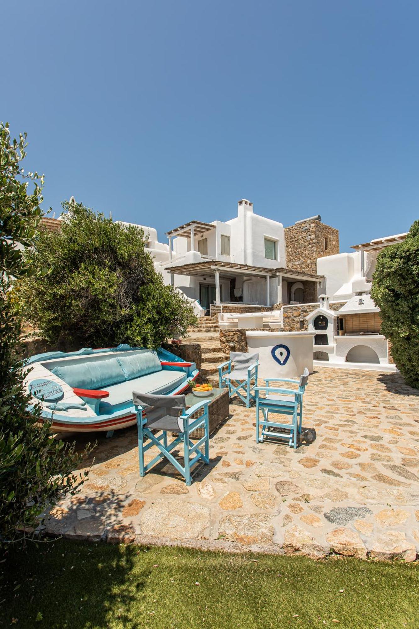 Manolia Luxury Private House By Mykonian Kazarte Villa Kalo Livadi Exterior foto