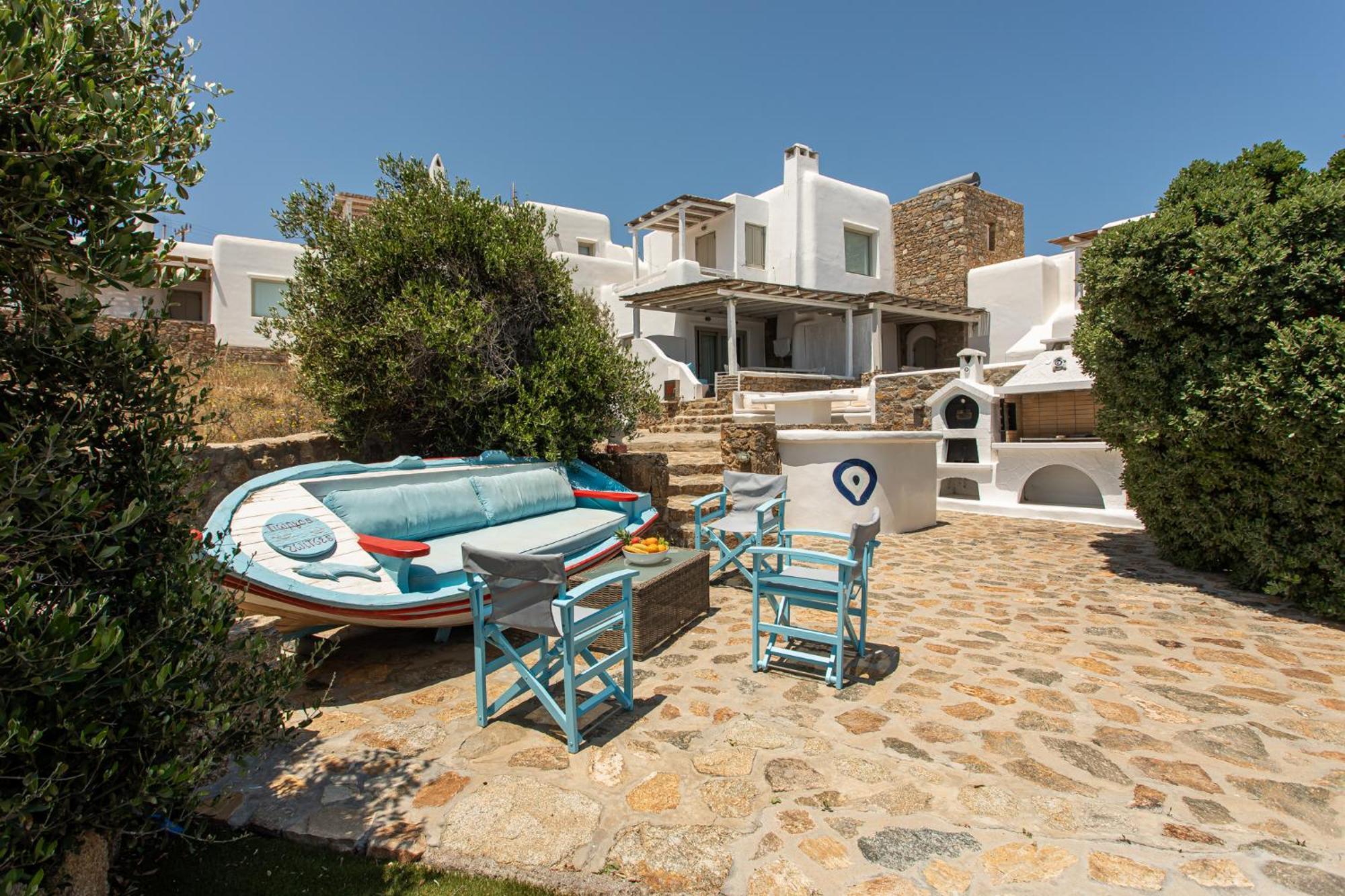Manolia Luxury Private House By Mykonian Kazarte Villa Kalo Livadi Exterior foto