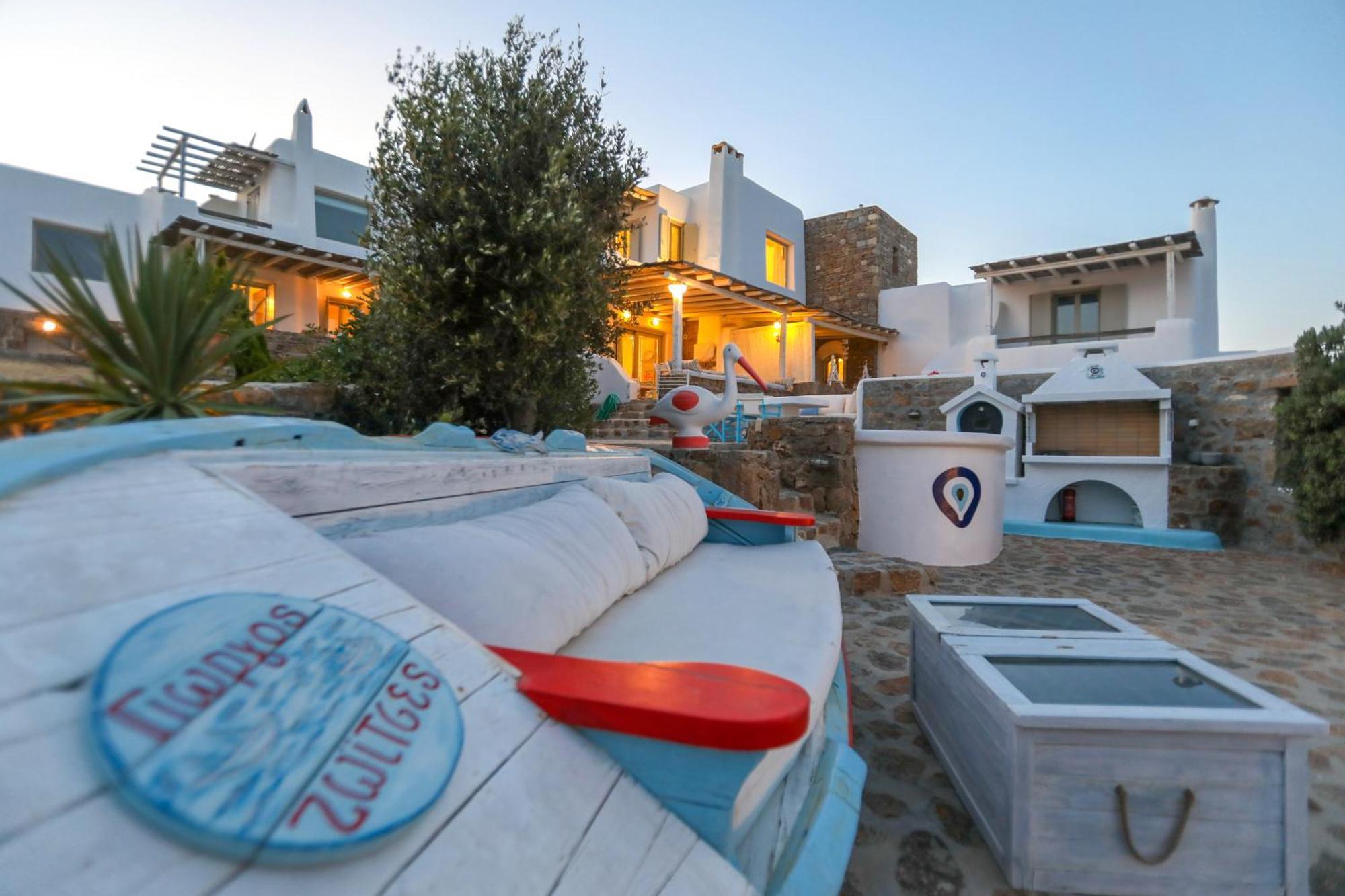 Manolia Luxury Private House By Mykonian Kazarte Villa Kalo Livadi Exterior foto