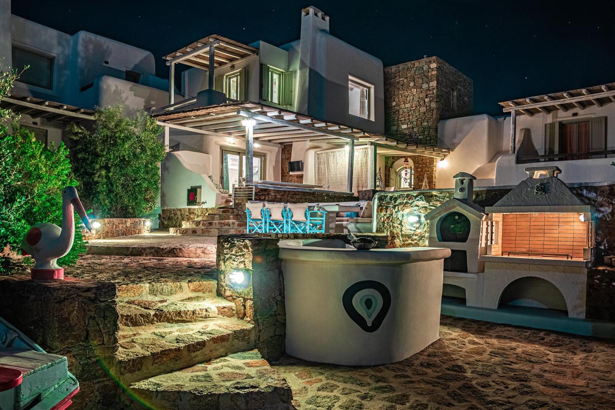 Manolia Luxury Private House By Mykonian Kazarte Villa Kalo Livadi Exterior foto